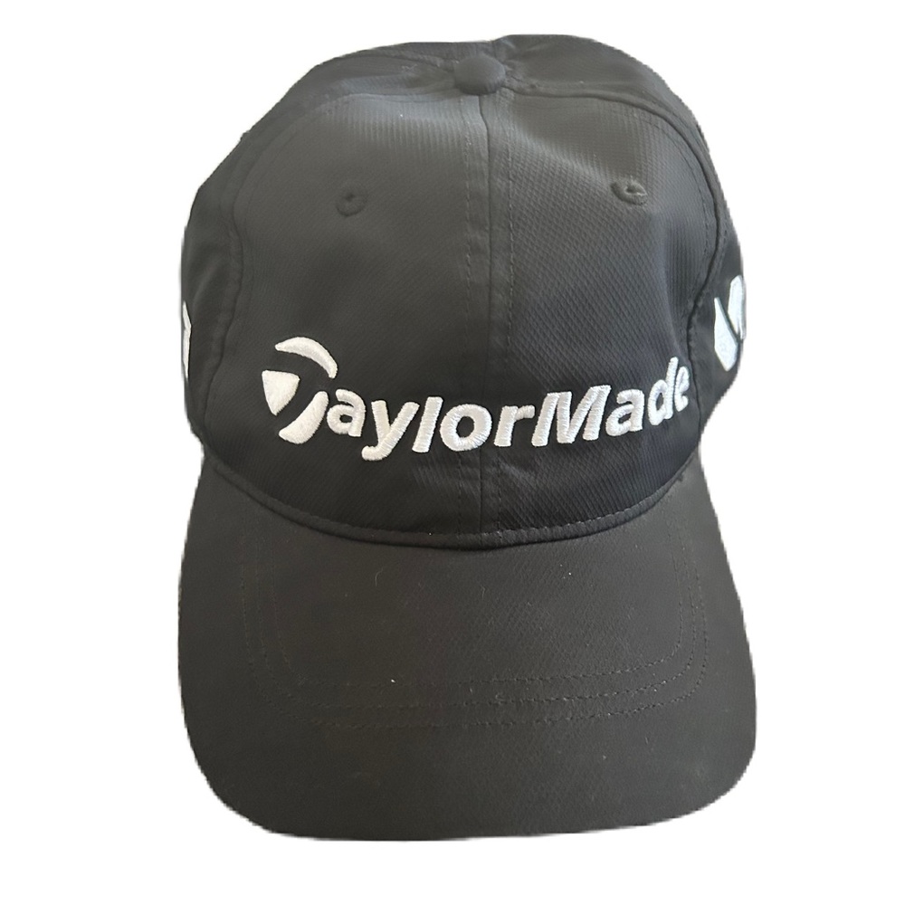 TaylorMade M2 Adjustable Hat Black and White | One Size Fits All
